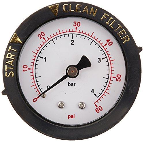 Pentair 190059 Rear Mount Pressure Gauge Replacement Pool